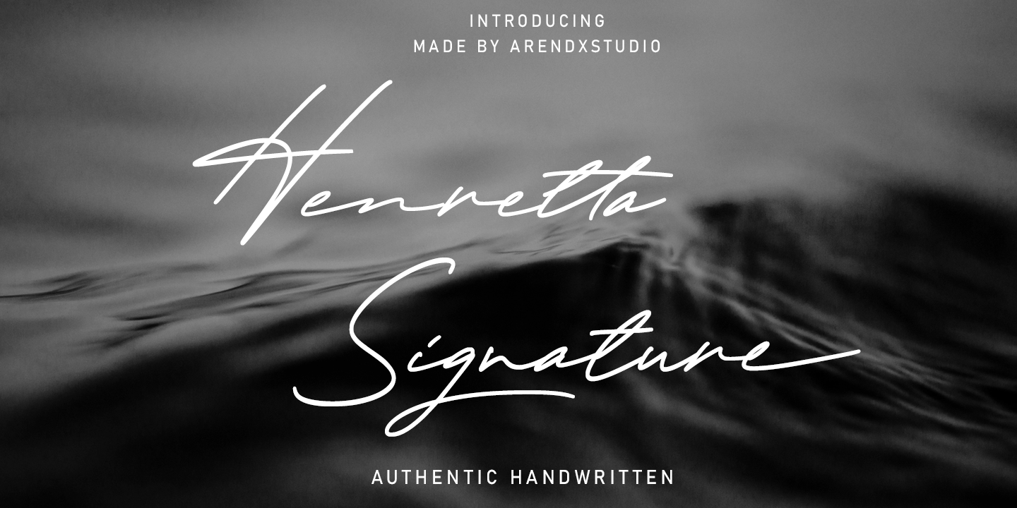 Henretta Signature